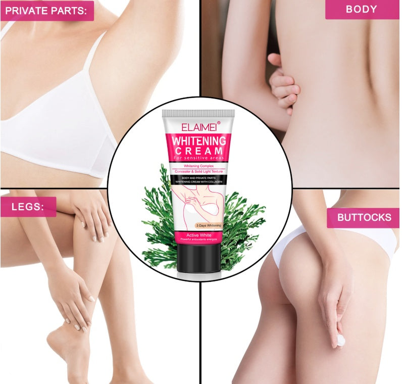 Elaimei His Majesty Brightening Cream Brightening Body Cream Artifact Dating Silk Stocking Cream Brightening