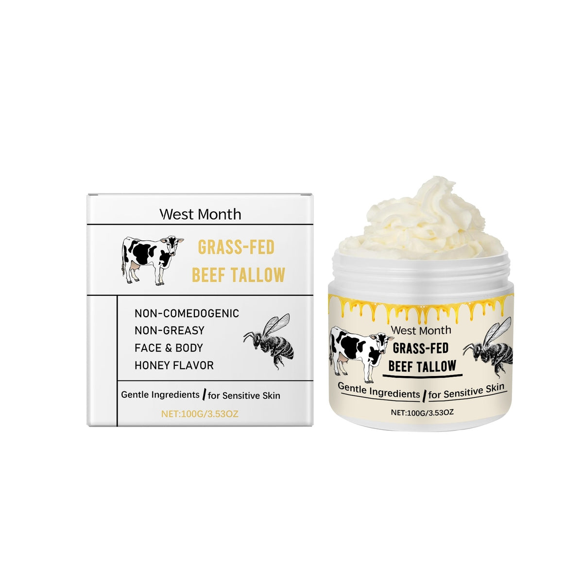 West Month Cow Fat Moisturizing Cream