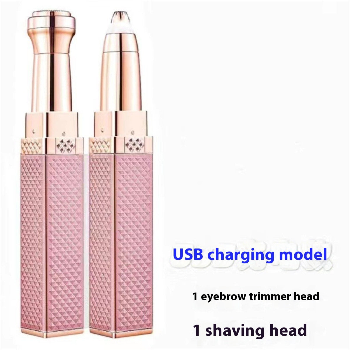 Blawless USB Rechargeable Lipstick Shaver 2 in 1 Ladies Eyebrow Trimmer