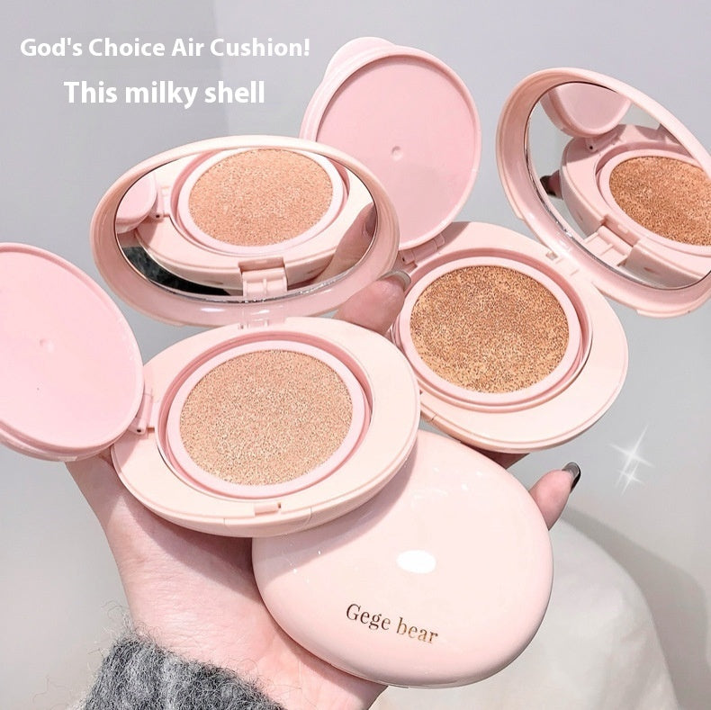 Gege Bear Cream Skin Light Luxury Face Cushion BB Cream Concealer Nude Color Makeup Girlish Style