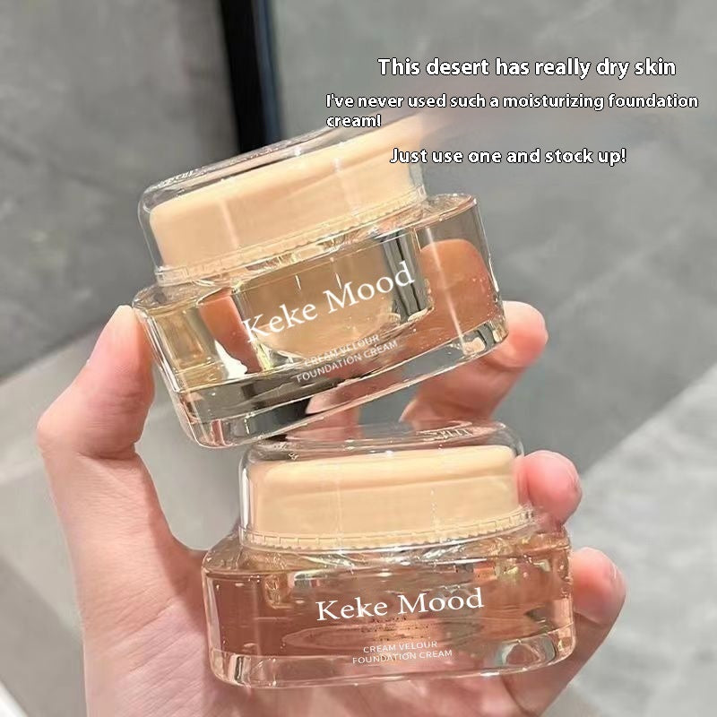 Keke Mood Cream Skin Foundation Cream Makeup Smear-proof Makeup Oil Controlling And Nourishing Concealer