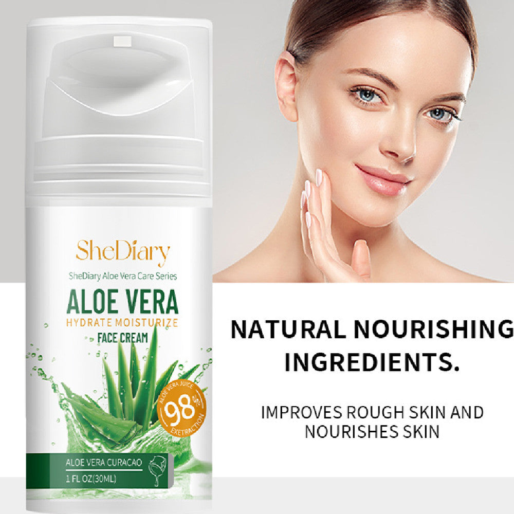 SheDiary Plant Aloe Cream Suit Moisturizing