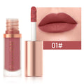 CmaaDu 12-color Lipstick Velvet Lip Gloss Single Lip Lacquer Matte Finish No Stain On Cup Fade