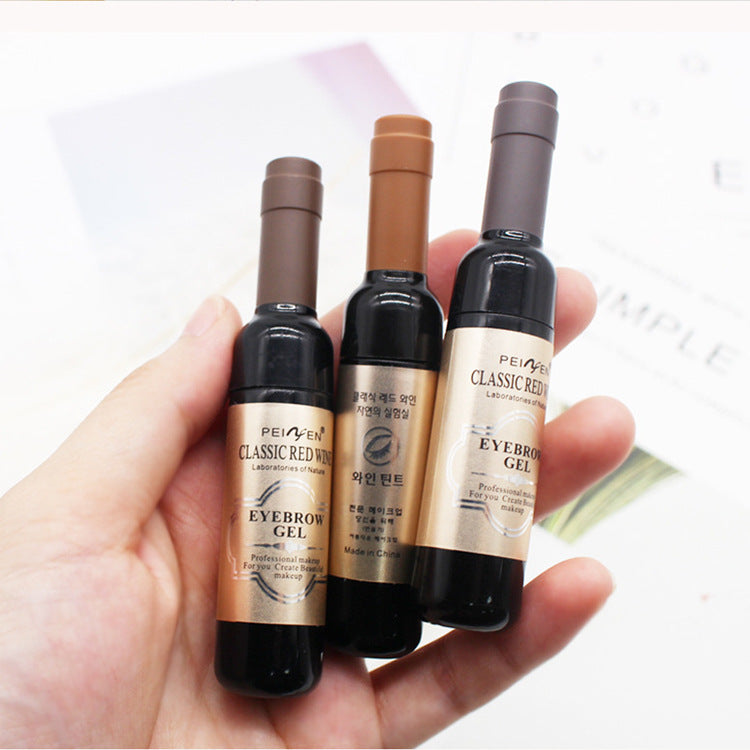 Peiyen Red Wine Bottle Tearing Eyebrow Cream Lasting
