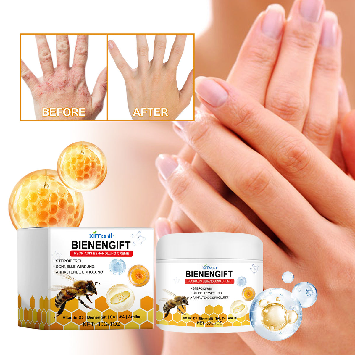 Ximonth Relieve Soothinging And Redness Neck Cream