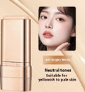 Luxury Double-headed Brush Head Light And Transparent Liquid Foundation