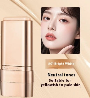 Luxury Double-headed Brush Head Light And Transparent Liquid Foundation
