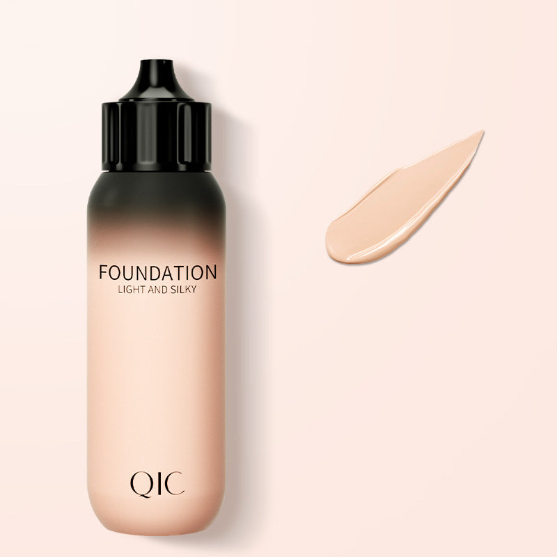 QIC Professional Face Foundation Cream Full Concealer Makeup Cosmetics Waterproof Base Brighten Brightening Cover Dark Circles