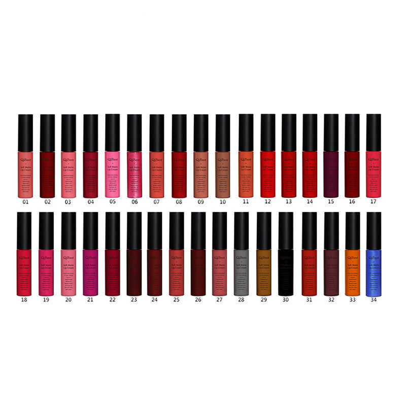 Qibest No fading lip gloss