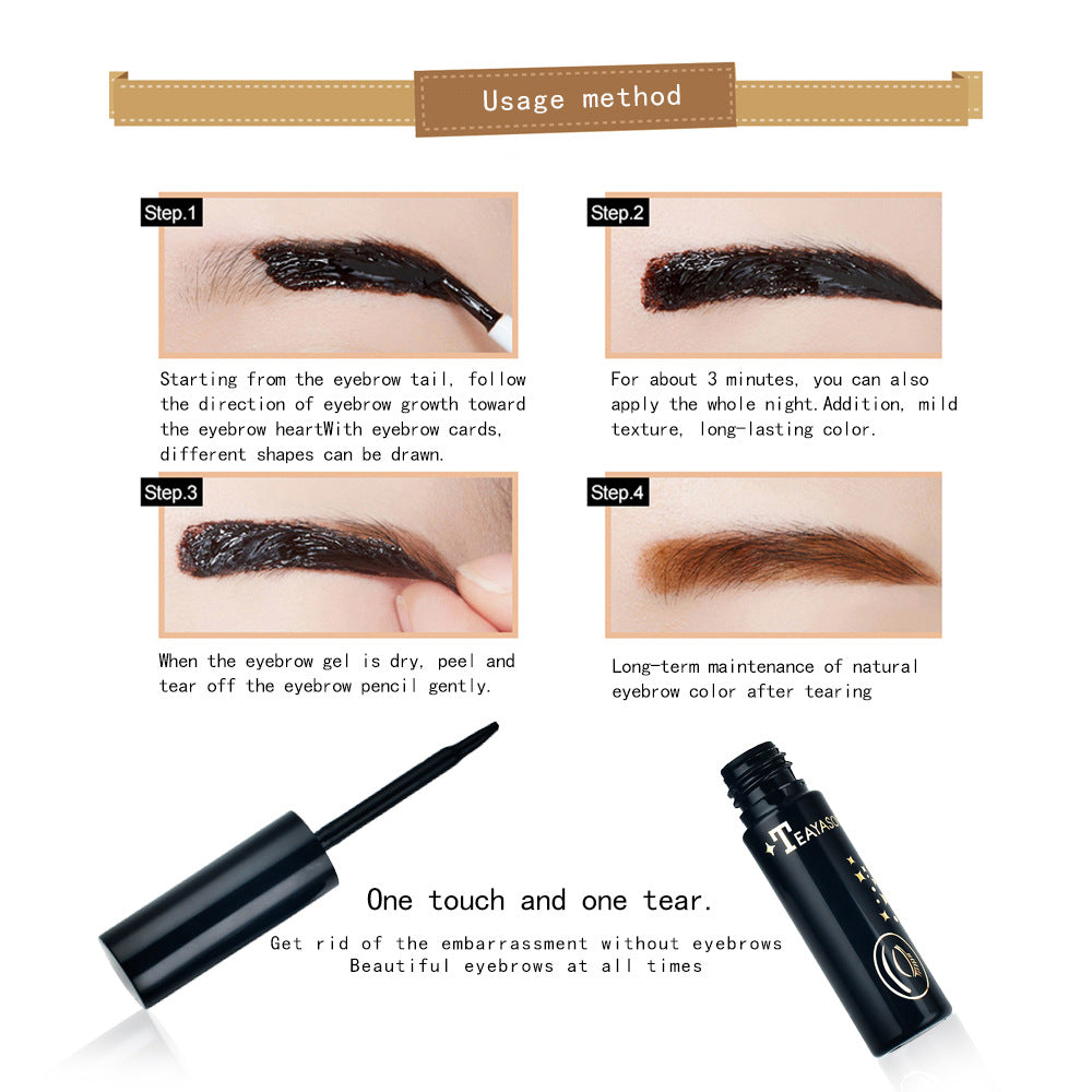 Teayason Eyebrow sticking eyebrow pencil eyebrow cream