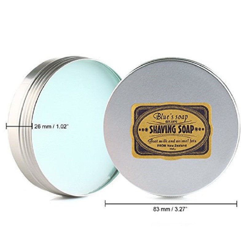 Blue's Soap Comfortable shaving cream for men