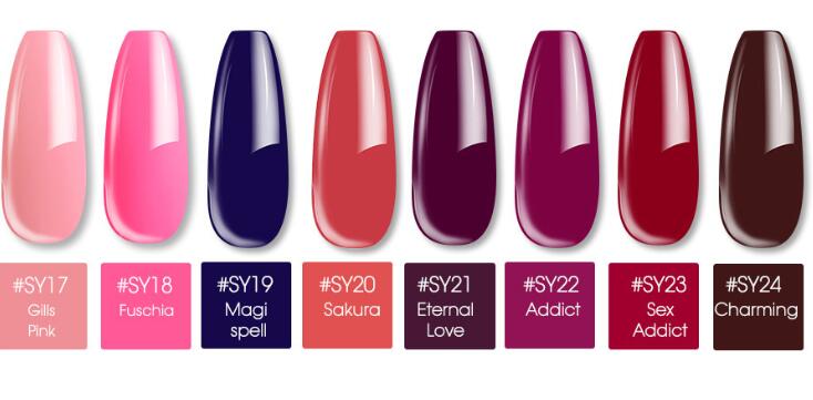Saviland 15g nail colored crystal extension glue