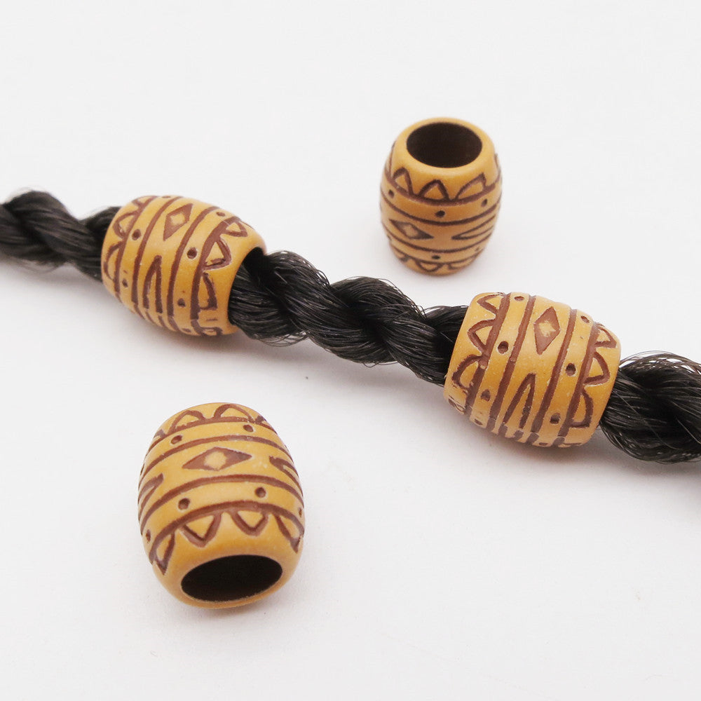 Resin Plastic Reggae Hair Extension Ring