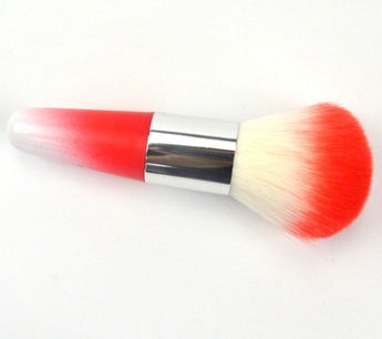 Naiqi spot blush brush plastic short rod PVC packaging makeup brush multicolor optional whitewash