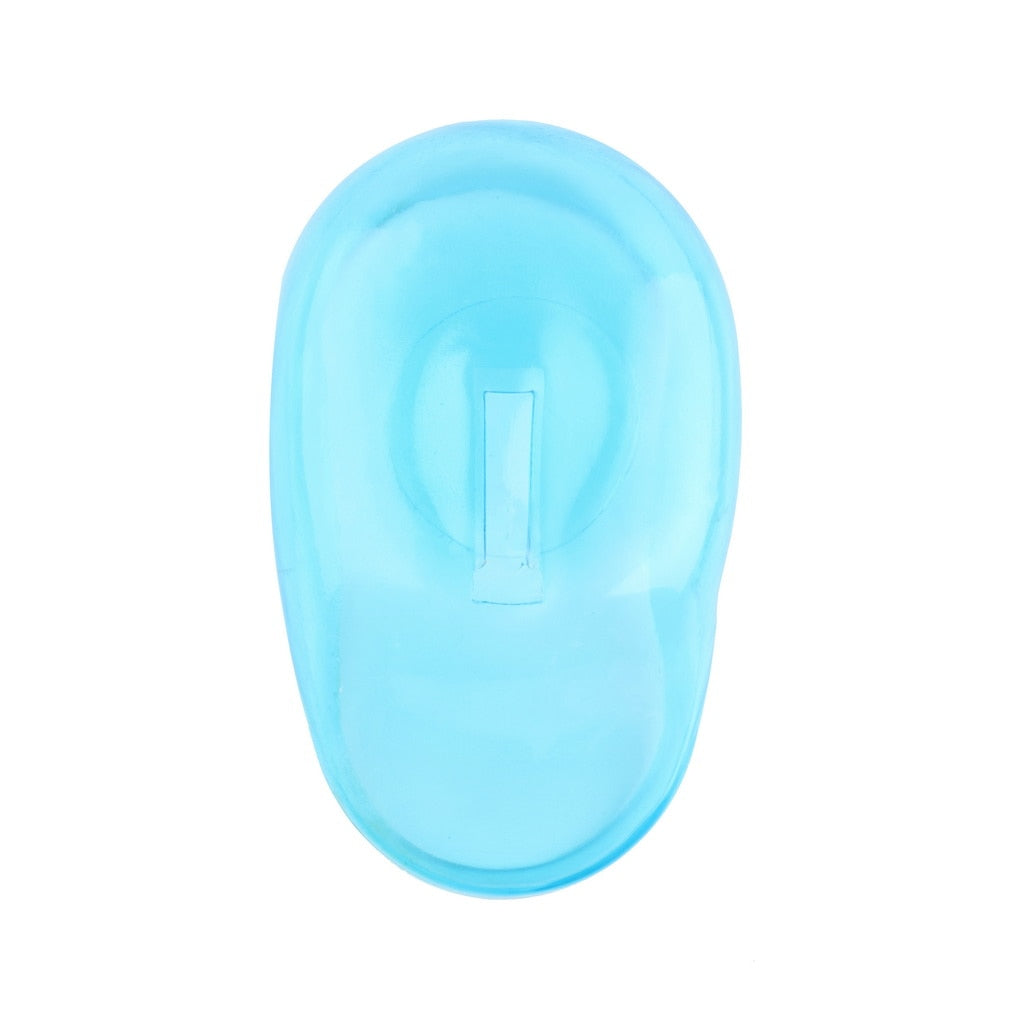 Silicone hair dyed hair care hairdressing tools dyed hair oil soft shampoo earmuffs