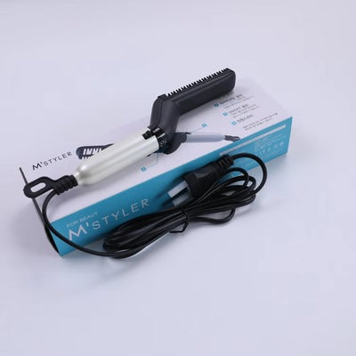 M'Styler Styling Comb Personal Care Men Hair Roll And Straight Dual-use