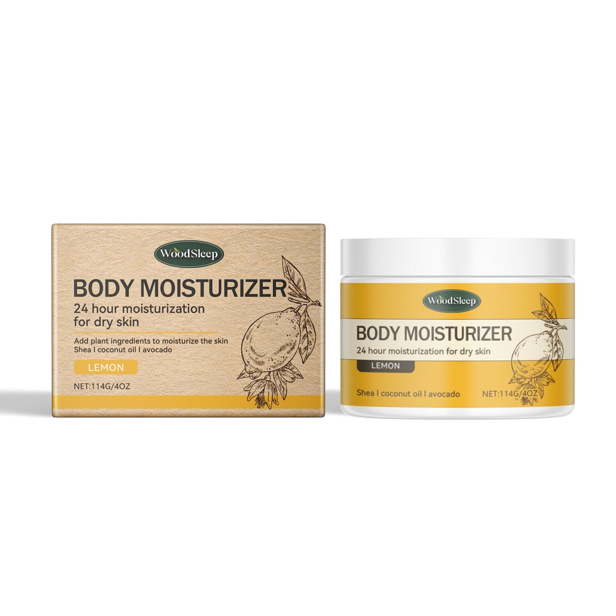 WoodSleep Body Butter Moisturizing Cream