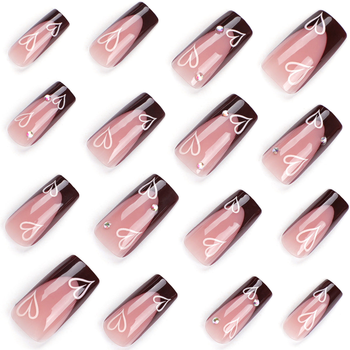 Women's Fashion Simple Love Nail Tip