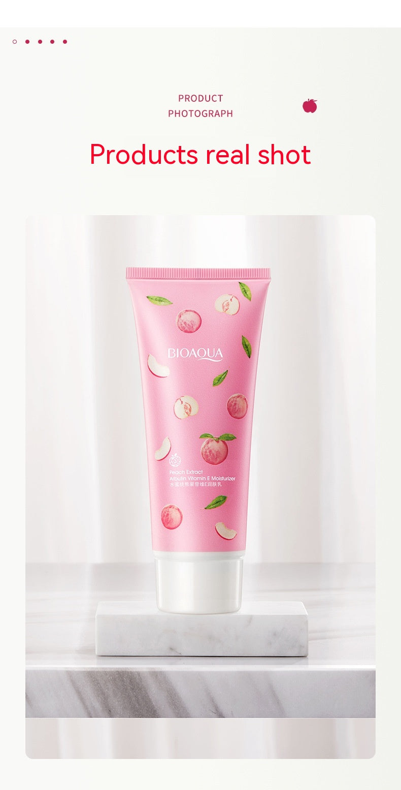 Bioaqua Peach Lactic Acid Bacteria Vitamin E Body Lotion Moisturizing Mild Body Lotion