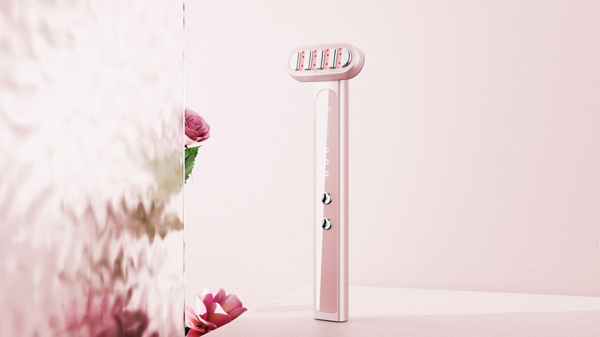 Lezim Head Rotatable Pulse Beauty Instrument