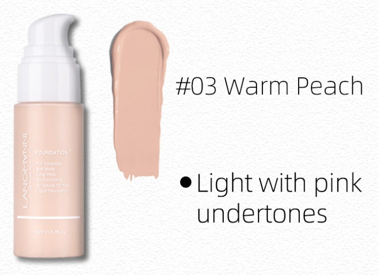 Langmanni Matte oil control Concealer liquid foundation