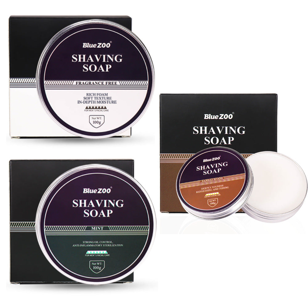 Blue Zoo Men's facial care shave beard shaving cream