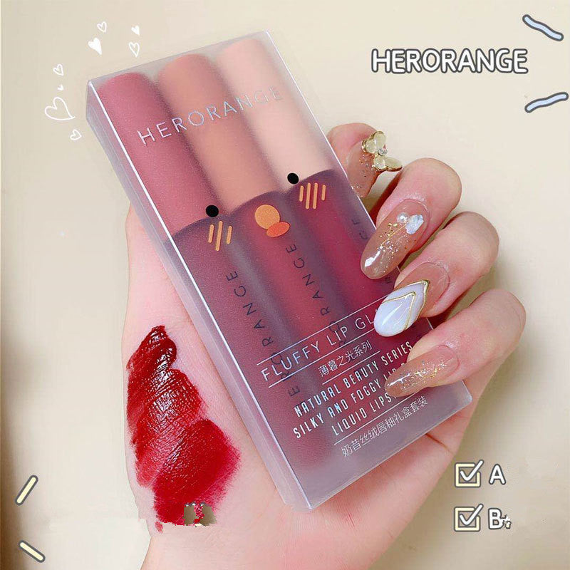 HeroRange Fashion matte matte velvet gift box set
