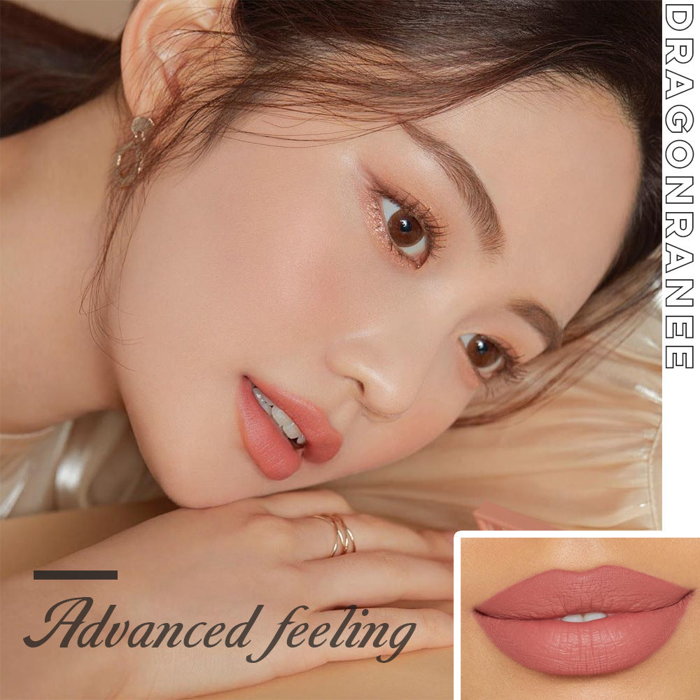 Dragon Ranee 3 Strawberry Set Box Velvet Mist Matte Lip Glaze Lipstick