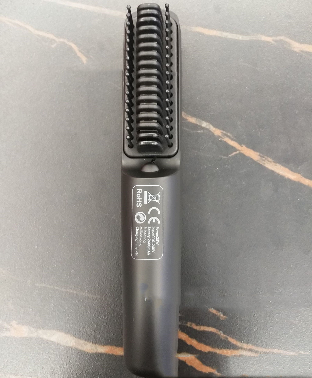 Rohs Carry Travel USB Charging Straightening Comb, Wireless Negative Ion Comb