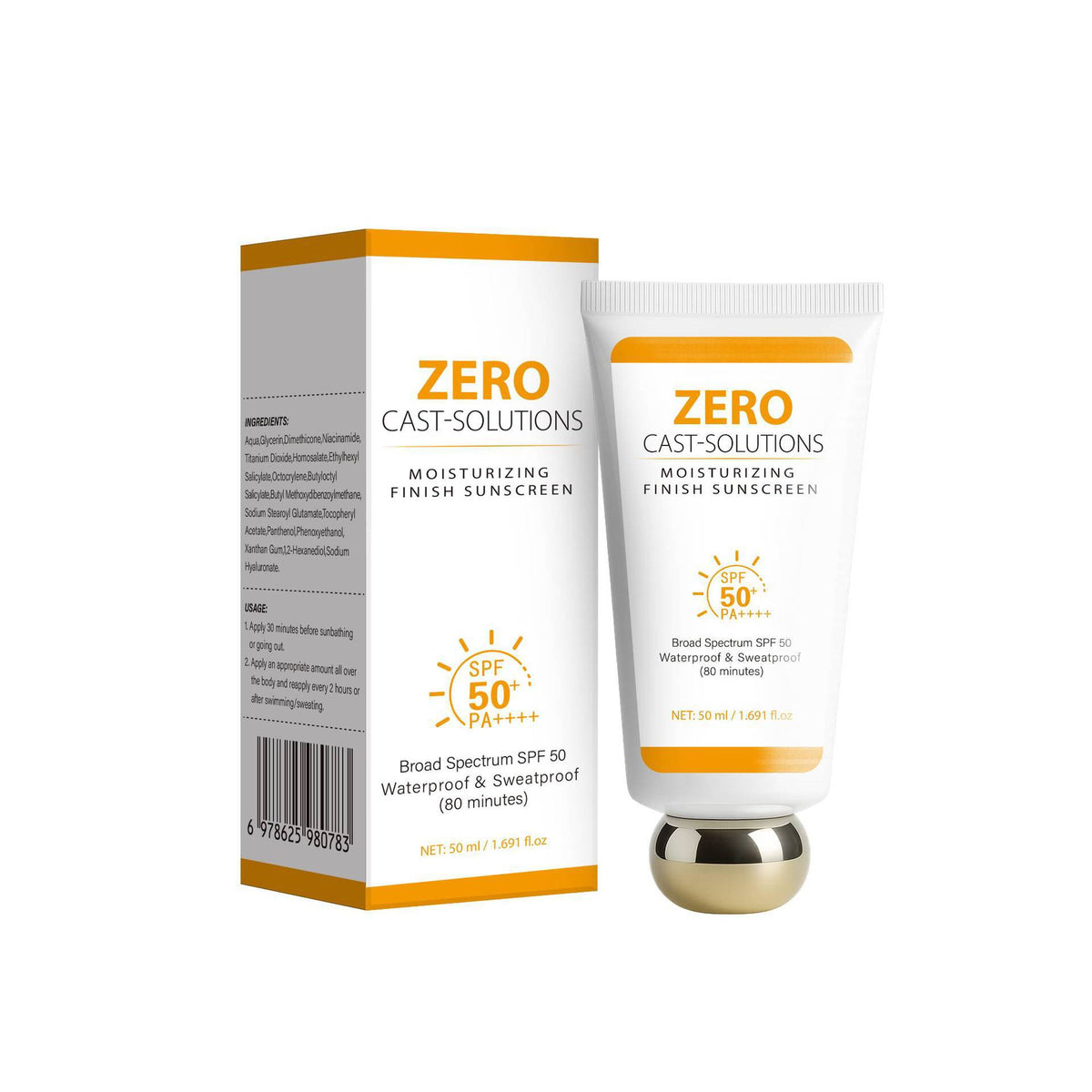 Zero Cast-Solutions Flaw Moisturizing Protective Cream 50ml