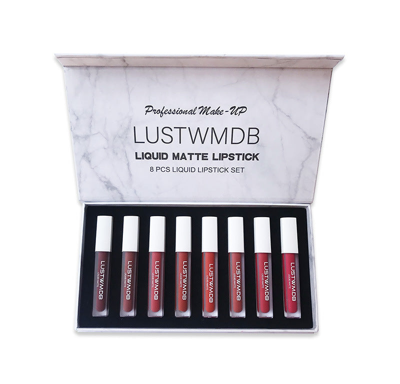 LUSTWMDB Marble lip glaze set