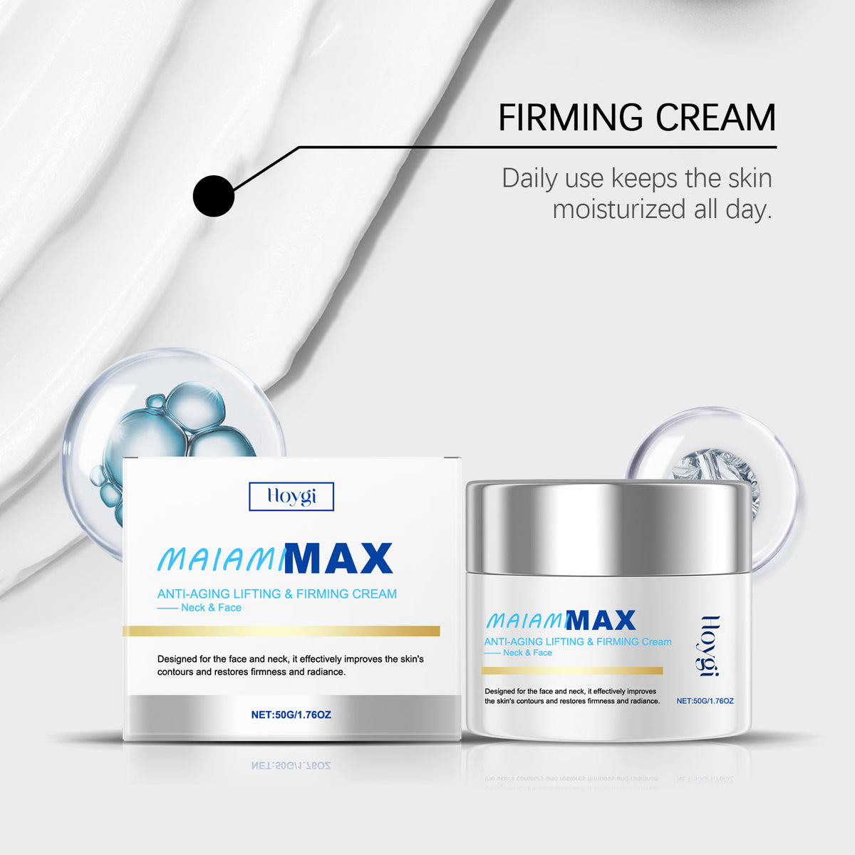 Hoygi Neck Moisturizing Cream Mild Hydrating And Firming