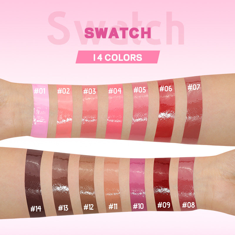 Pudaier Ginger Lip Moisturizing Does Not Fade Nonstick Cup Lip Lacquer