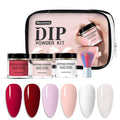 Misscheering Nail Art Infiltrating Powder Tool Set Base Rubber Sealing Desiccant