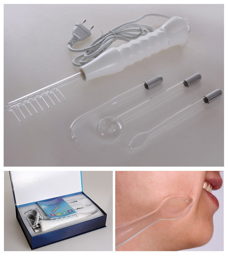 Strengthening high frequency electrotherapy comb