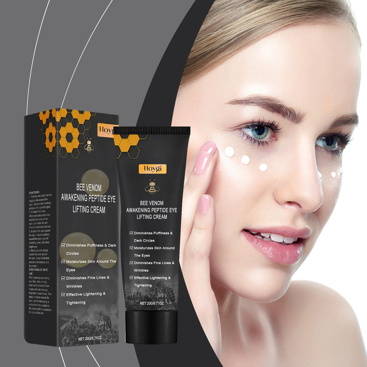 Hoygi Bee Awakening Peptide Eye Lifting Cream