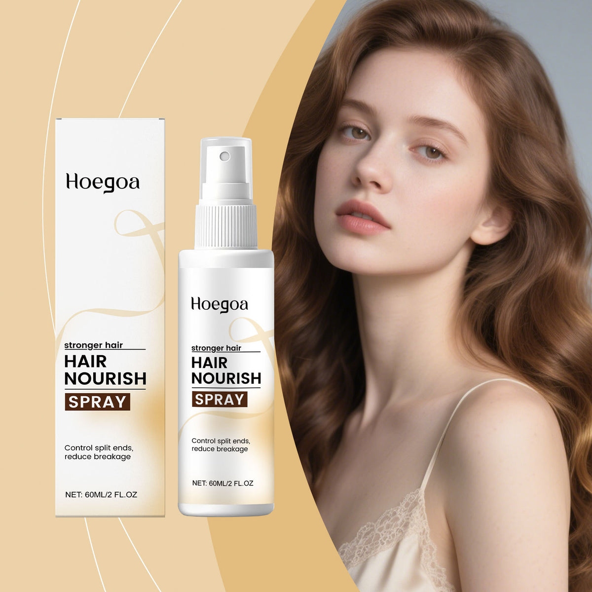 HoeGoa Hair Care Spray Refreshing Fluffy Hair