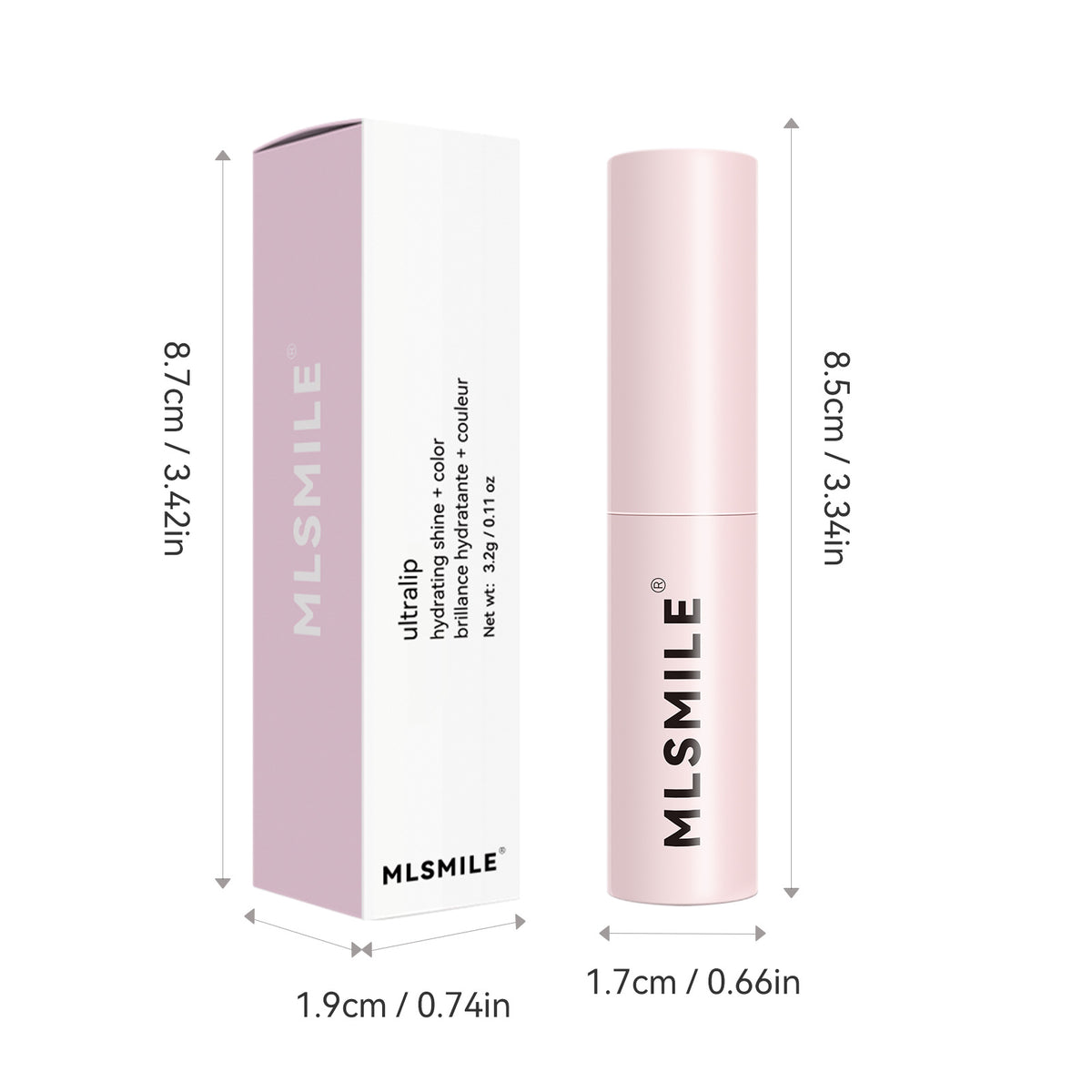 MLSmile Red Moisturizing And Nourishing Lipstick Nourishing No Stain On Cup Lipstick