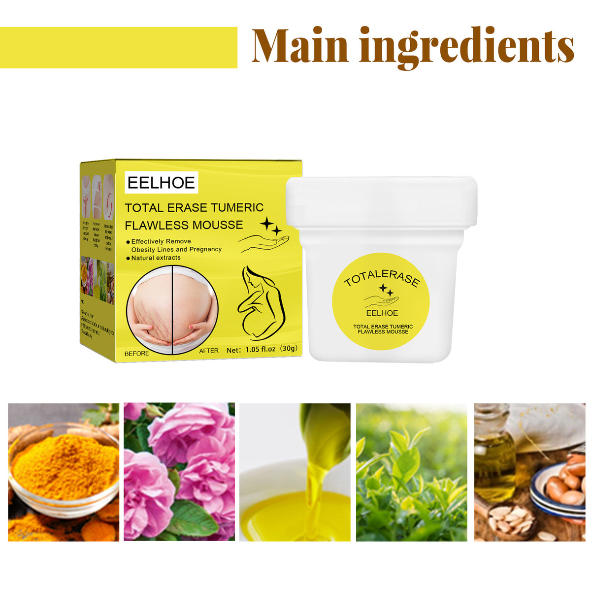Eelhoe Fade Prevention Of Obesity Pregnancy Nourishing Cream