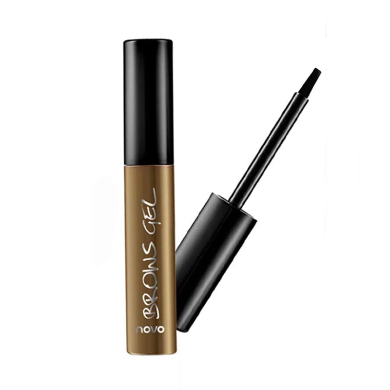 NOVO Peel Off Brown Black Eye Brow Tattoo Tint Waterproof Long-lasting Professional Eyebrow Gel Cream Mascara Eye Makeup Cosmetics