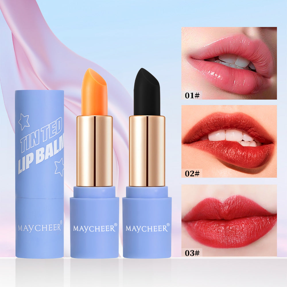 Maycheer Color-Changing Lipstick Water Lip Balm Moisturizing