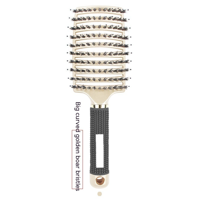 Big Curved Comb Bristle Massage Comb Eight Claws