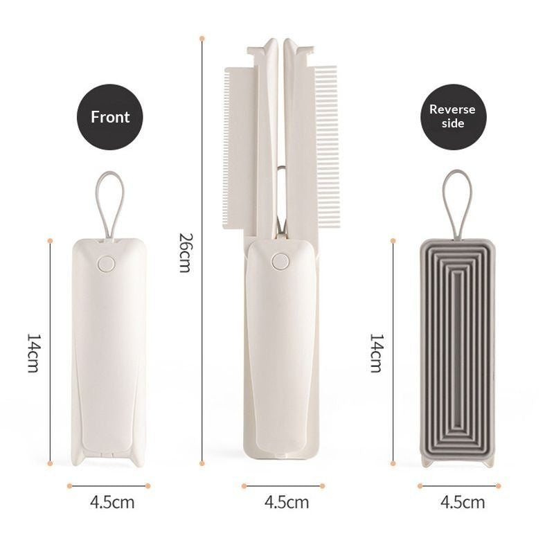 Detangle And De-shed With This Foldable Pet Grooming Comb