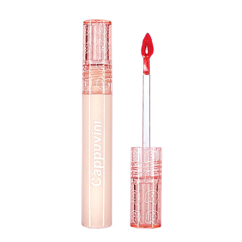 Cappuvini Bubble Lip Glaze Mirror Water Light Glass Lip Glaze Female