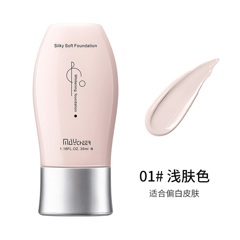 Maycheer Women's Concealer Dry Skin Durable Moisturizing Liquid Foundation