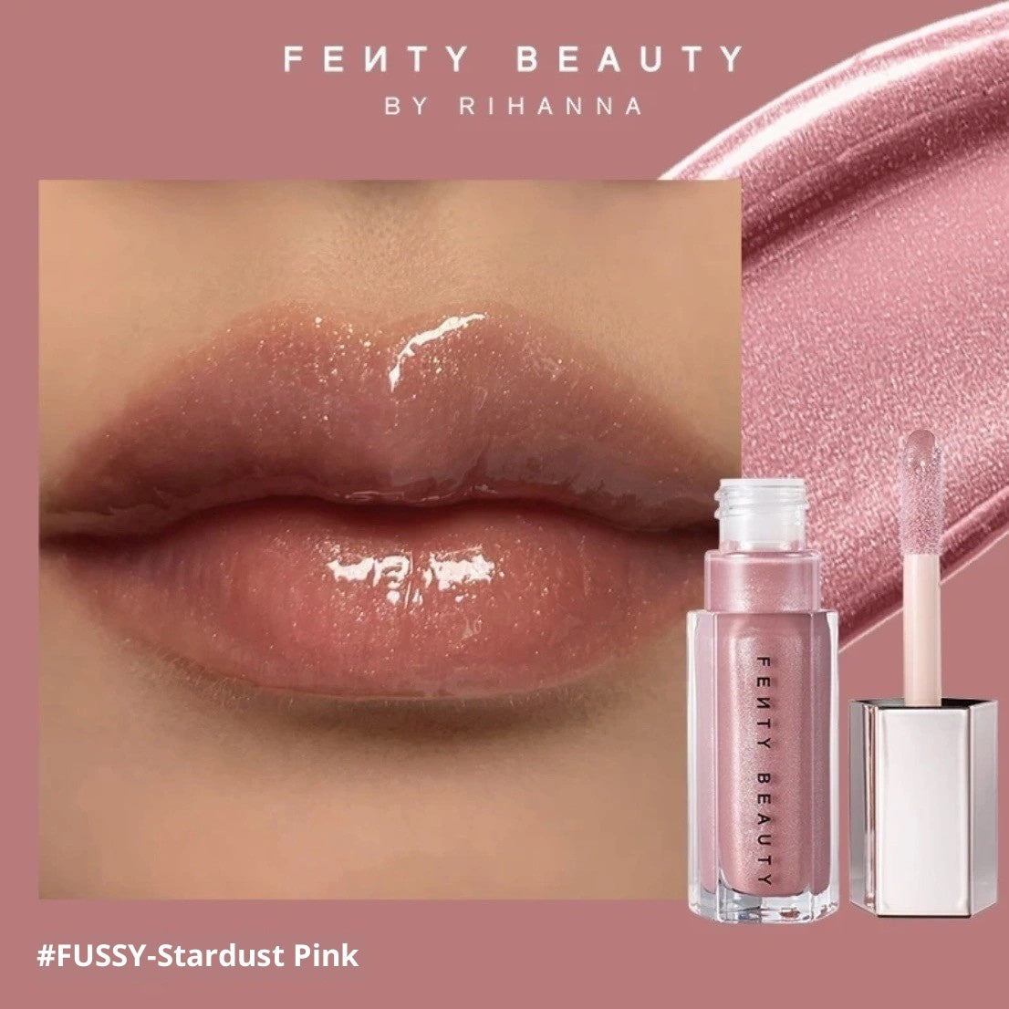Fenty Beauty Mirror Water Light Highlight Lip Lacquer