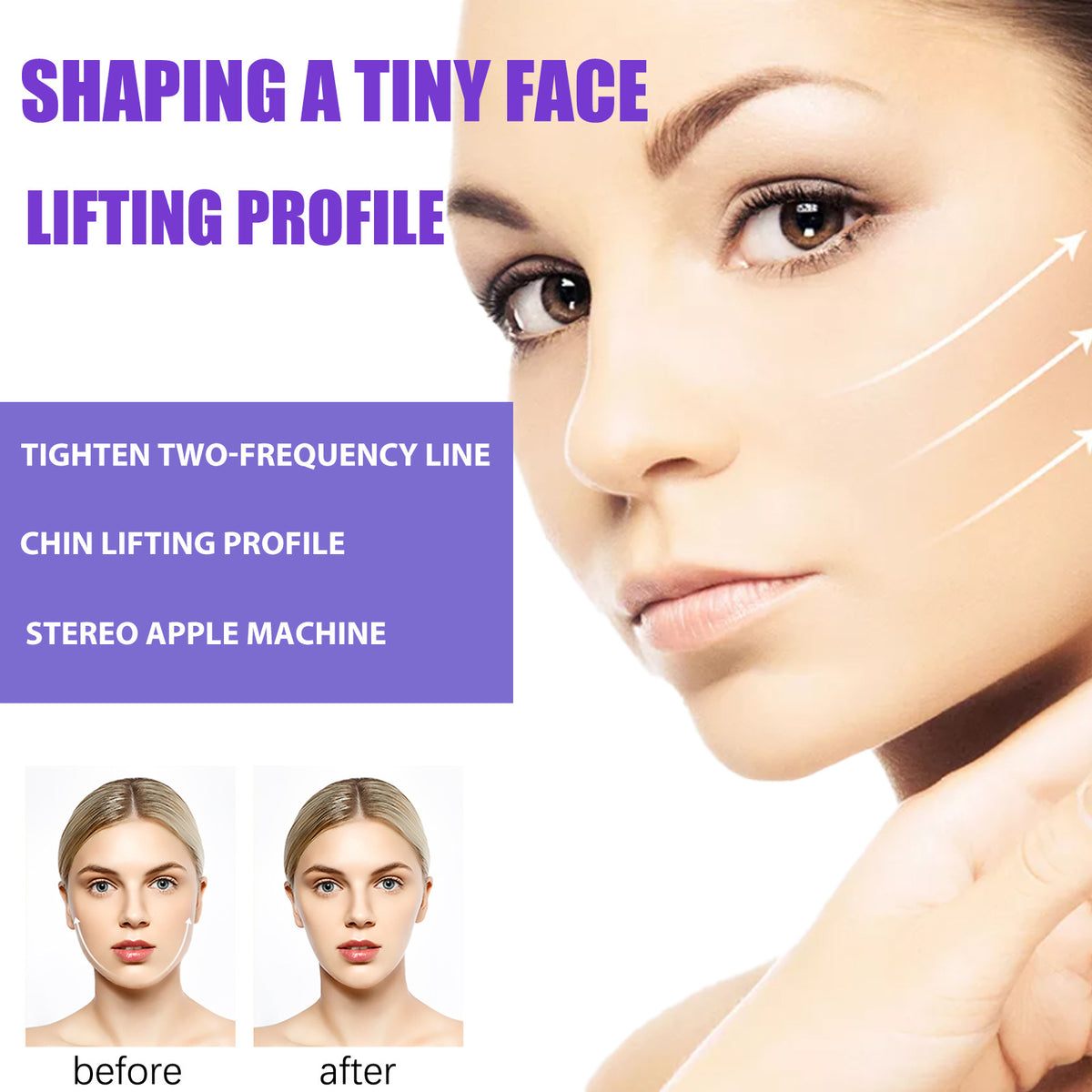 Firming Micro-Face Tighten The Contour Lift And Tighten The Chin Face Skin Sagging Massage Cream