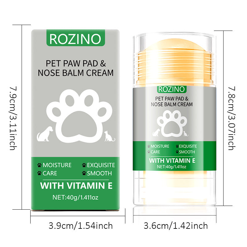 Rozino Pet Paw Neck Cream Fragrant Nose Cream Green Tea