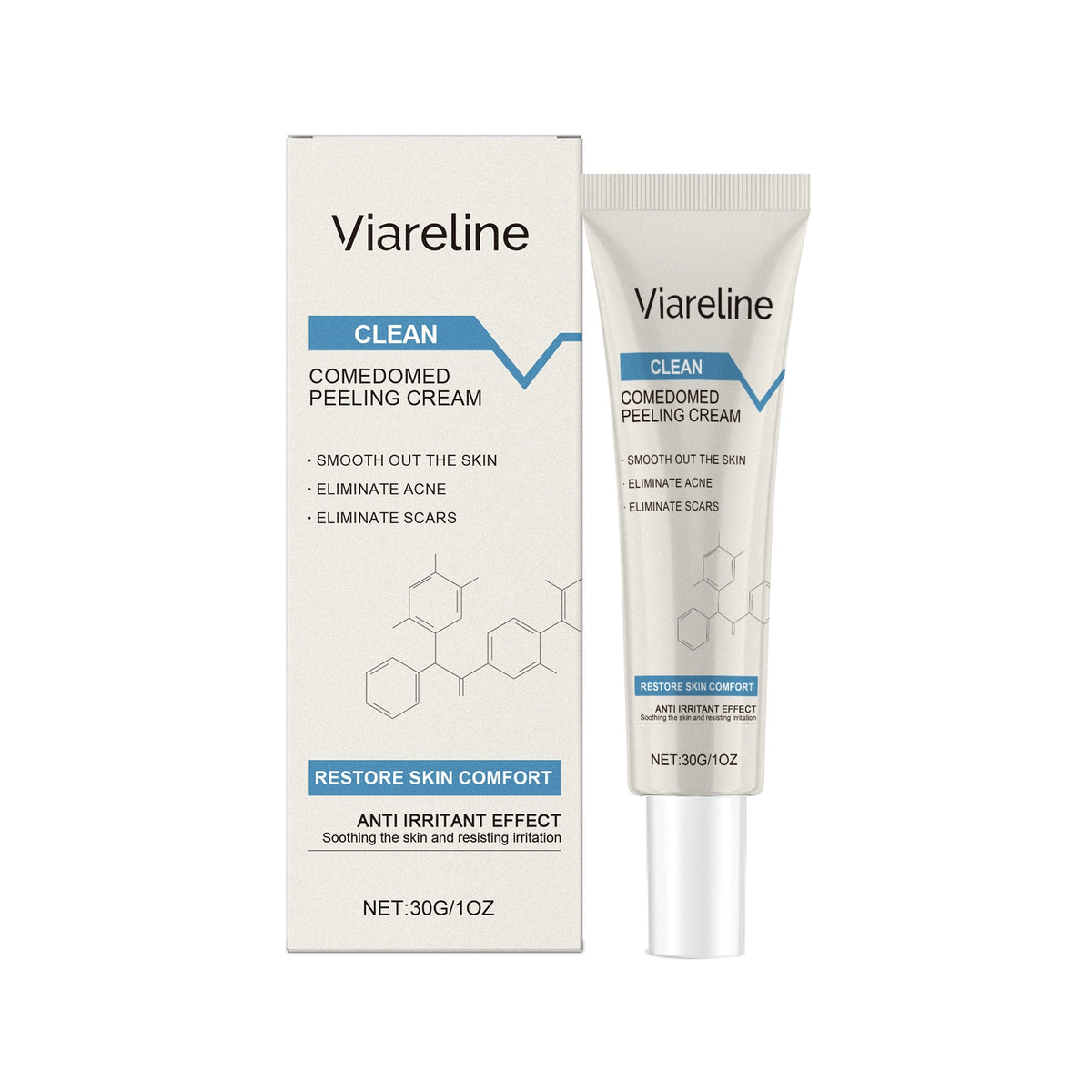 ViareLine Exfoliating Blemish Moisturizing Cream