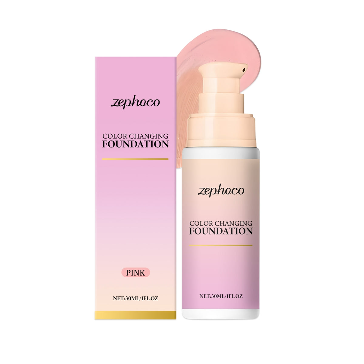 Zephoco Warm Concealer Foundation Cream